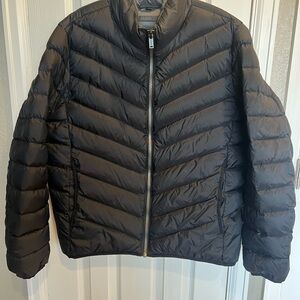 Guess Men's Dark Puffer Jacket